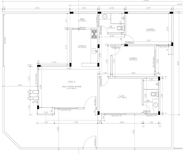 Casa no Cidade Jardim - Entregue pronta